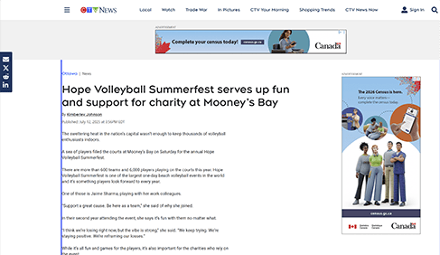 Hope volleball summit